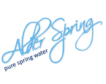 Alder Spring logo - spring water from Cronton, Cheshire